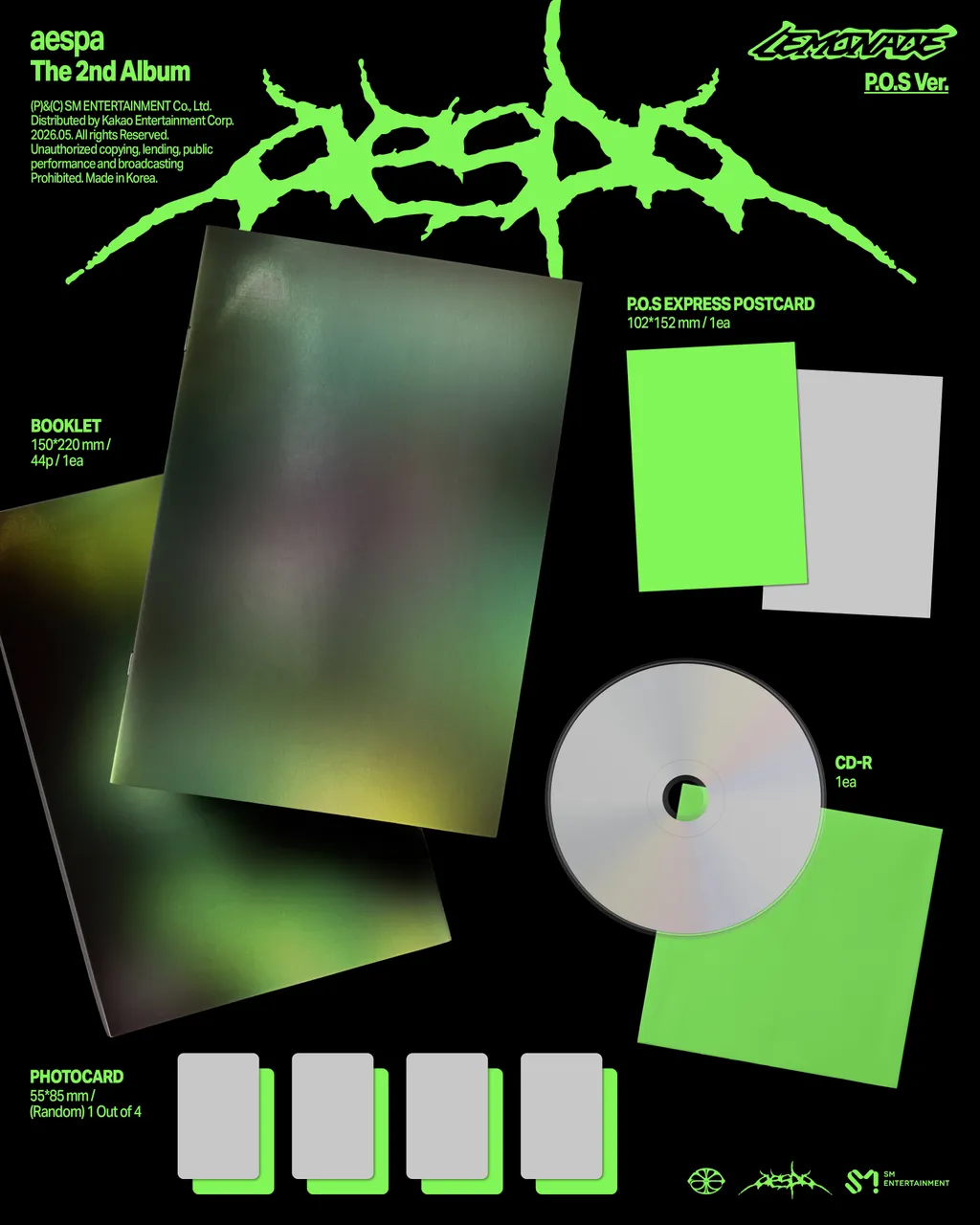 aespa LEMONADE - P.O.S - Image 2