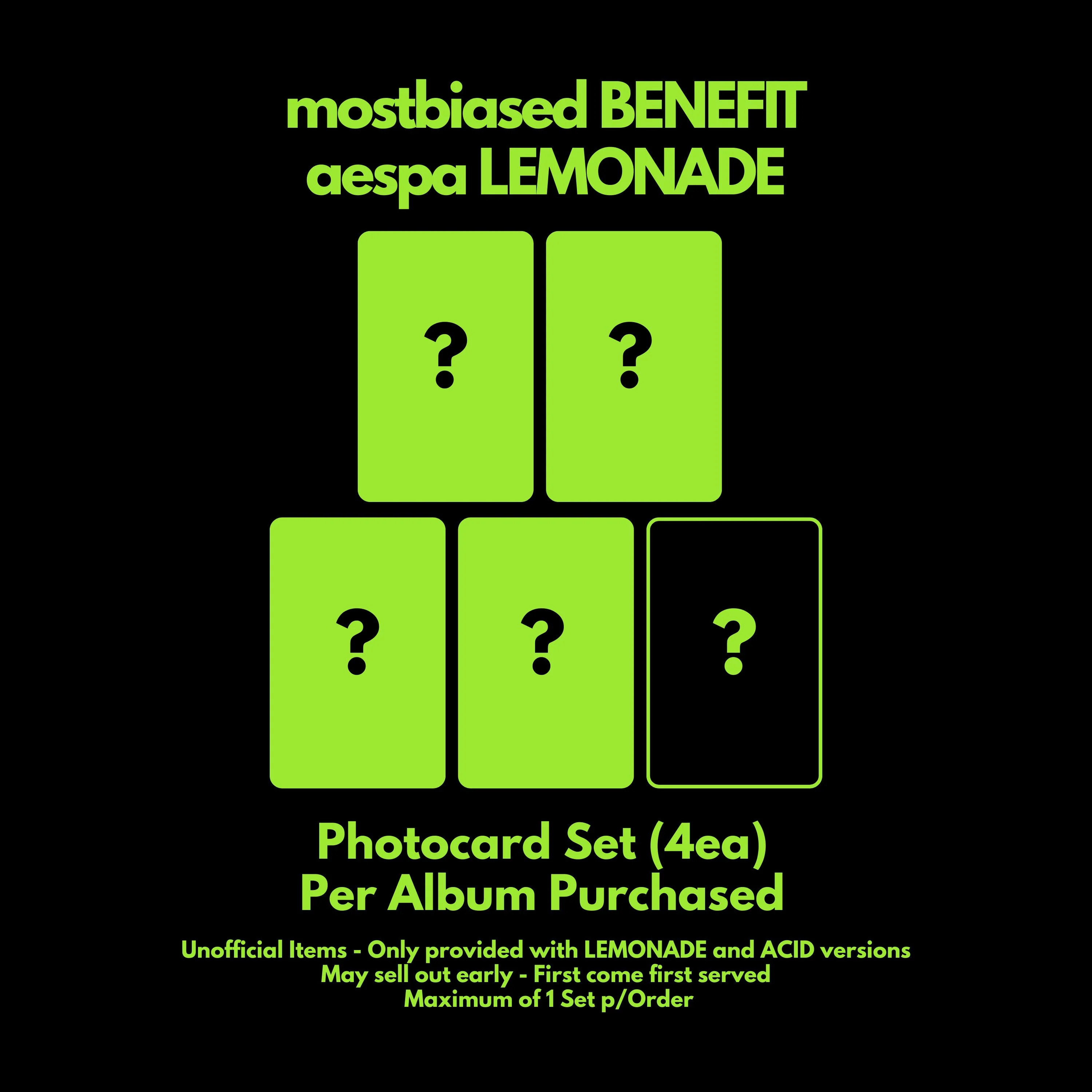 aespa LEMONADE - Random ACID + mostbiased BENEFIT - Image 2