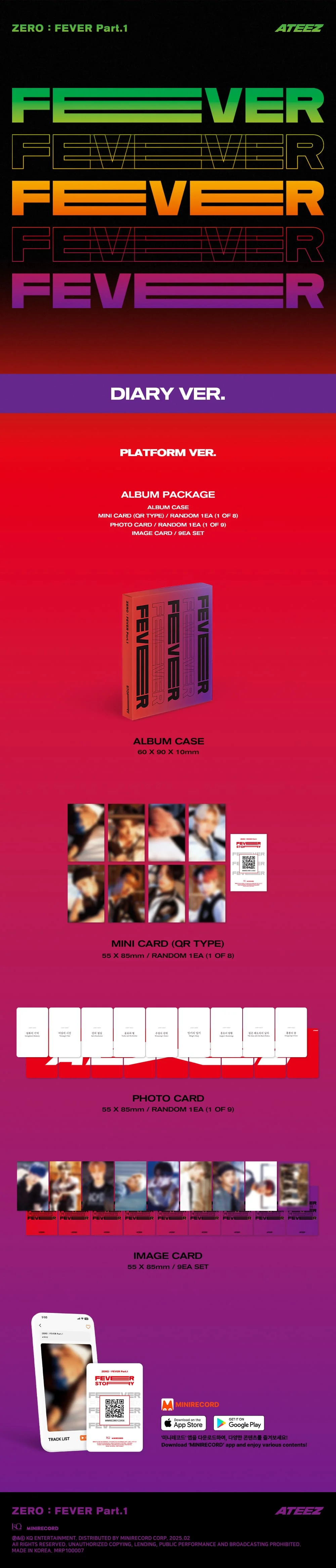 ATEEZ ZERO: FEVER Part.1 - Random Platform - Image 4