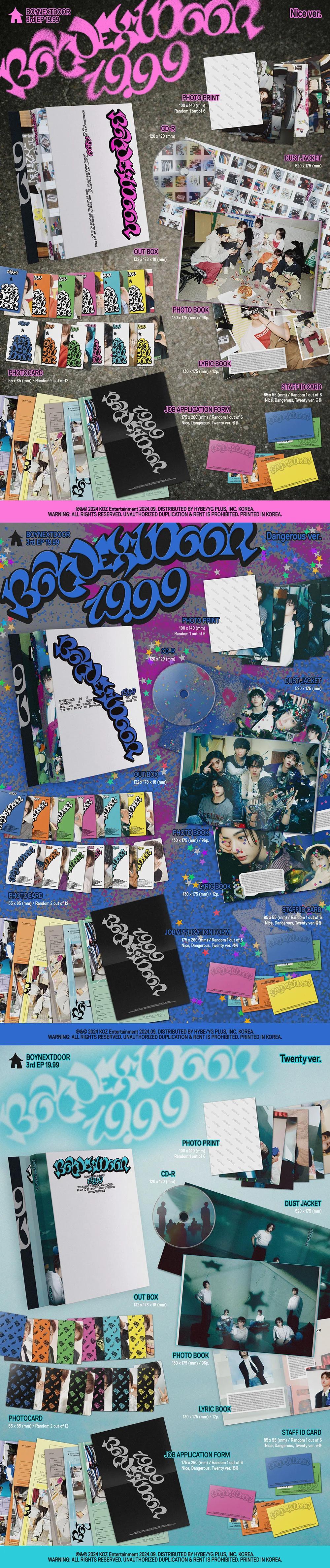 BOYNEXTDOOR 19.99 - Random ver - Image 2
