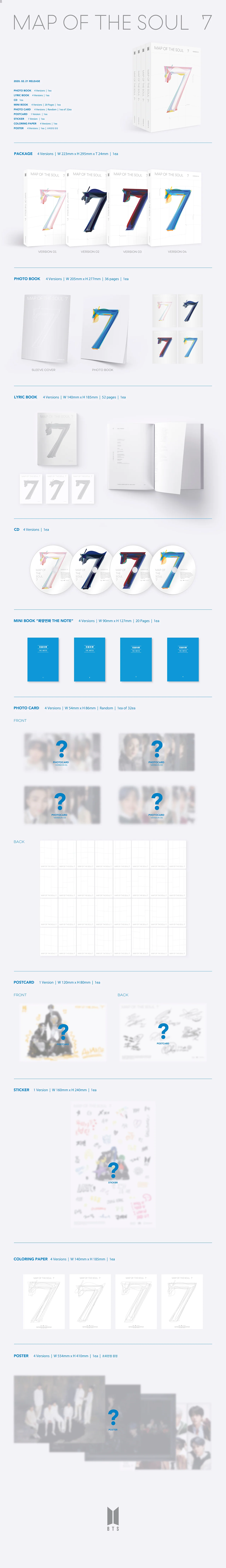 BTS MAP OF THE SOUL: 7 - Random ver - Image 2