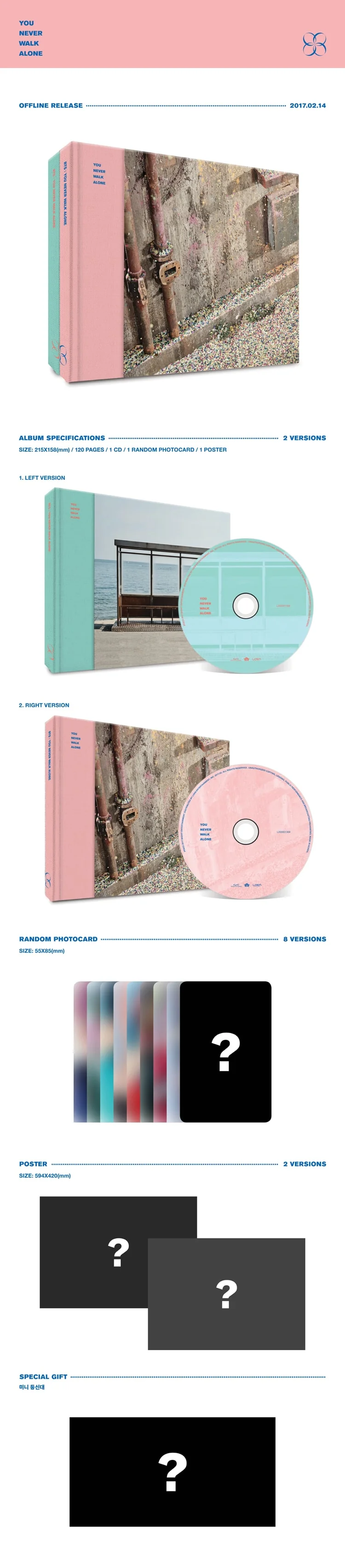 BTS You Never Walk Alone - Random ver - Image 2