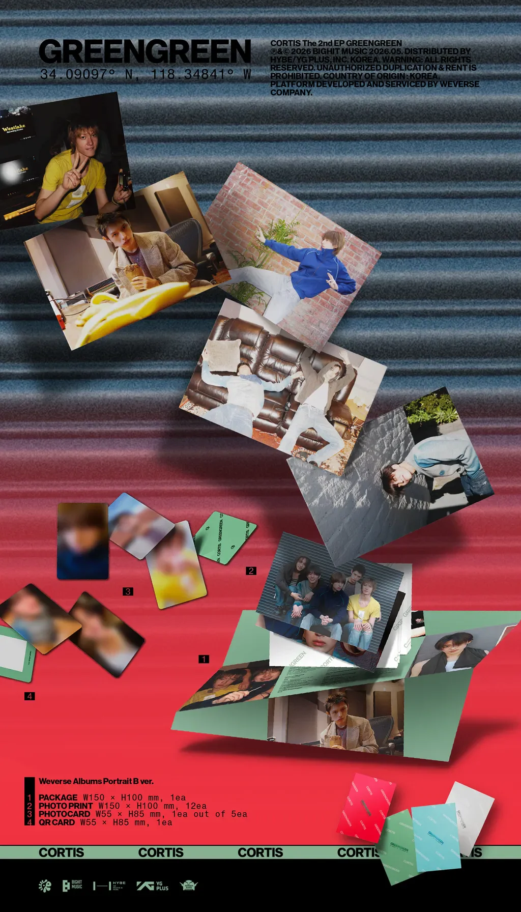 CORTIS GREENGREEN - Random Weverse Album - Image 4