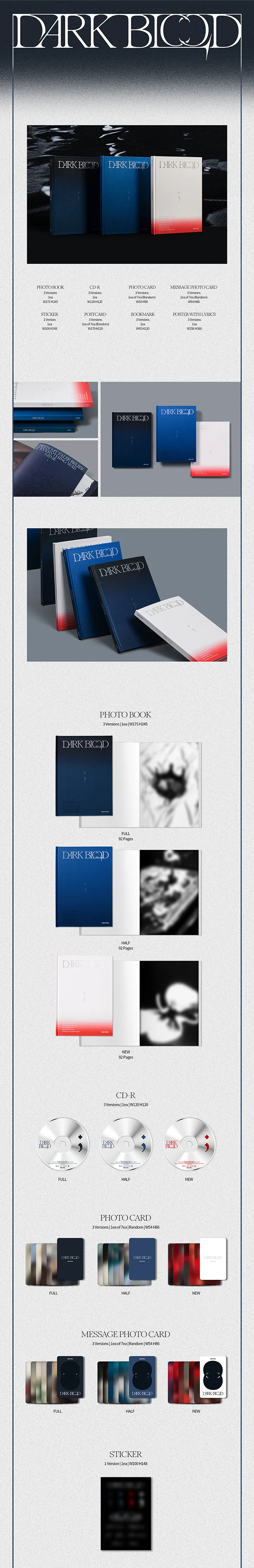 ENHYPEN Dark Blood - Random ver - Image 2