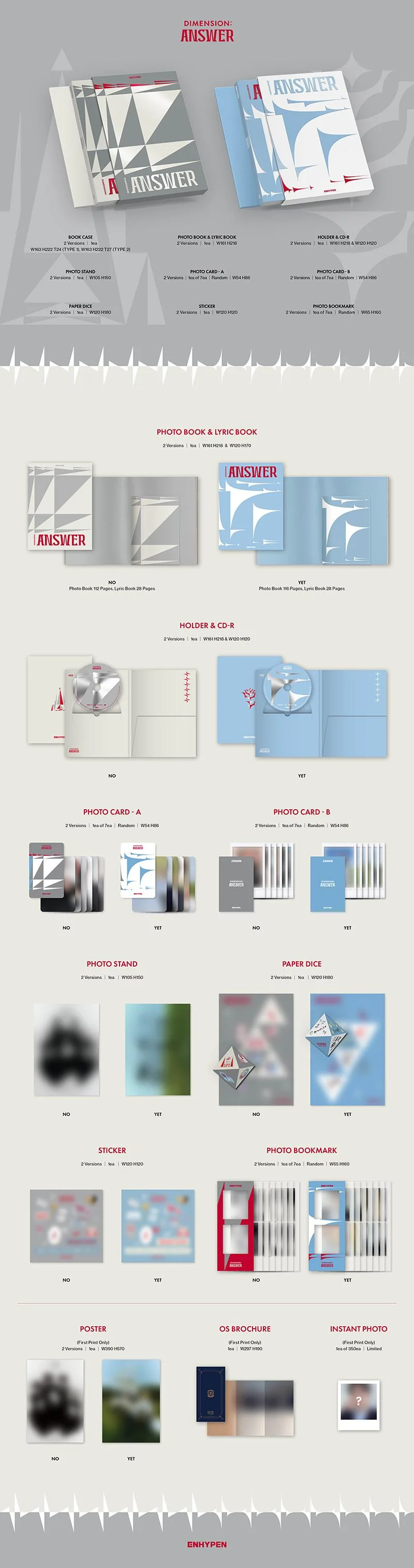 ENHYPEN DIMENSION: ANSWER - Random Ver - Image 2