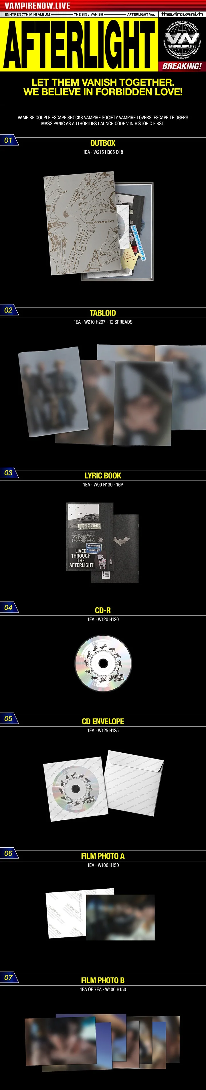 ENHYPEN THE SIN: VANISH - Random ver - Image 3