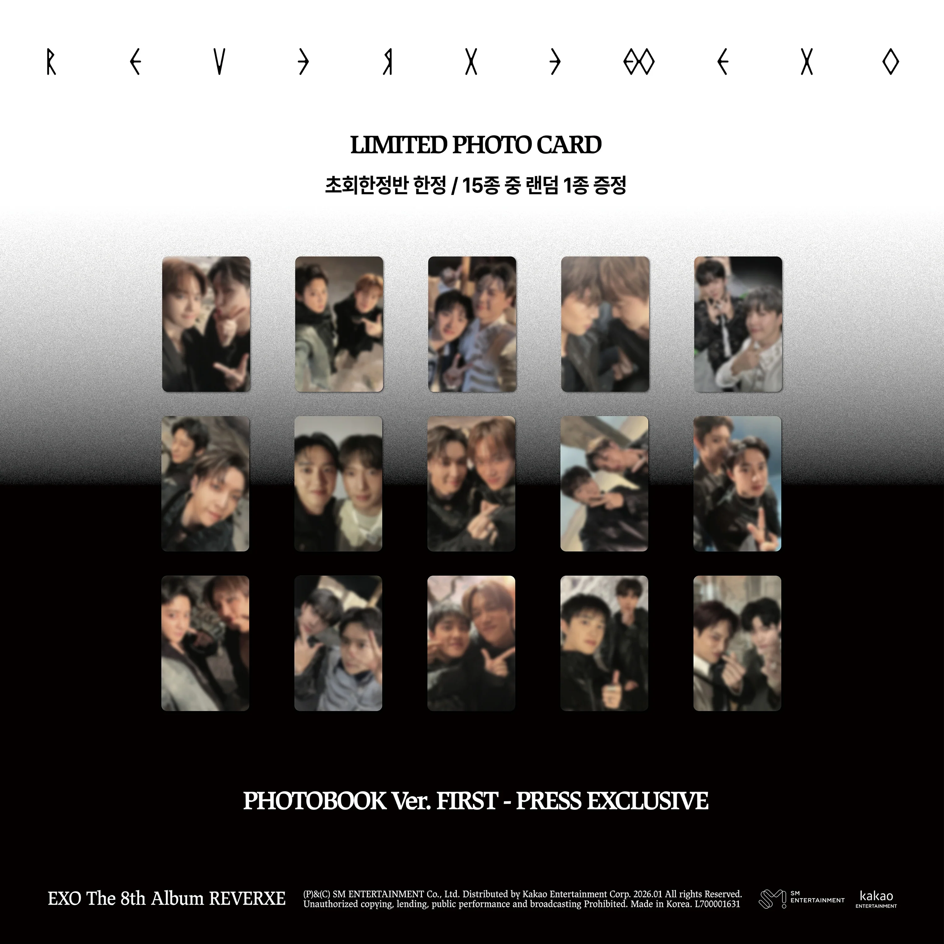 EXO REVERXE - Random Photobook - Image 3