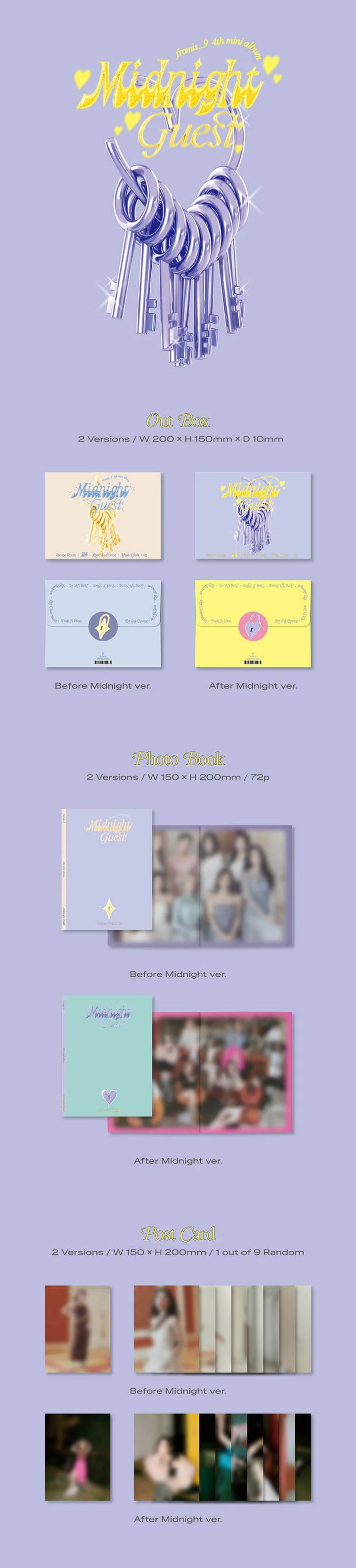 fromis_9 Midnight Guest - Random ver - Image 2