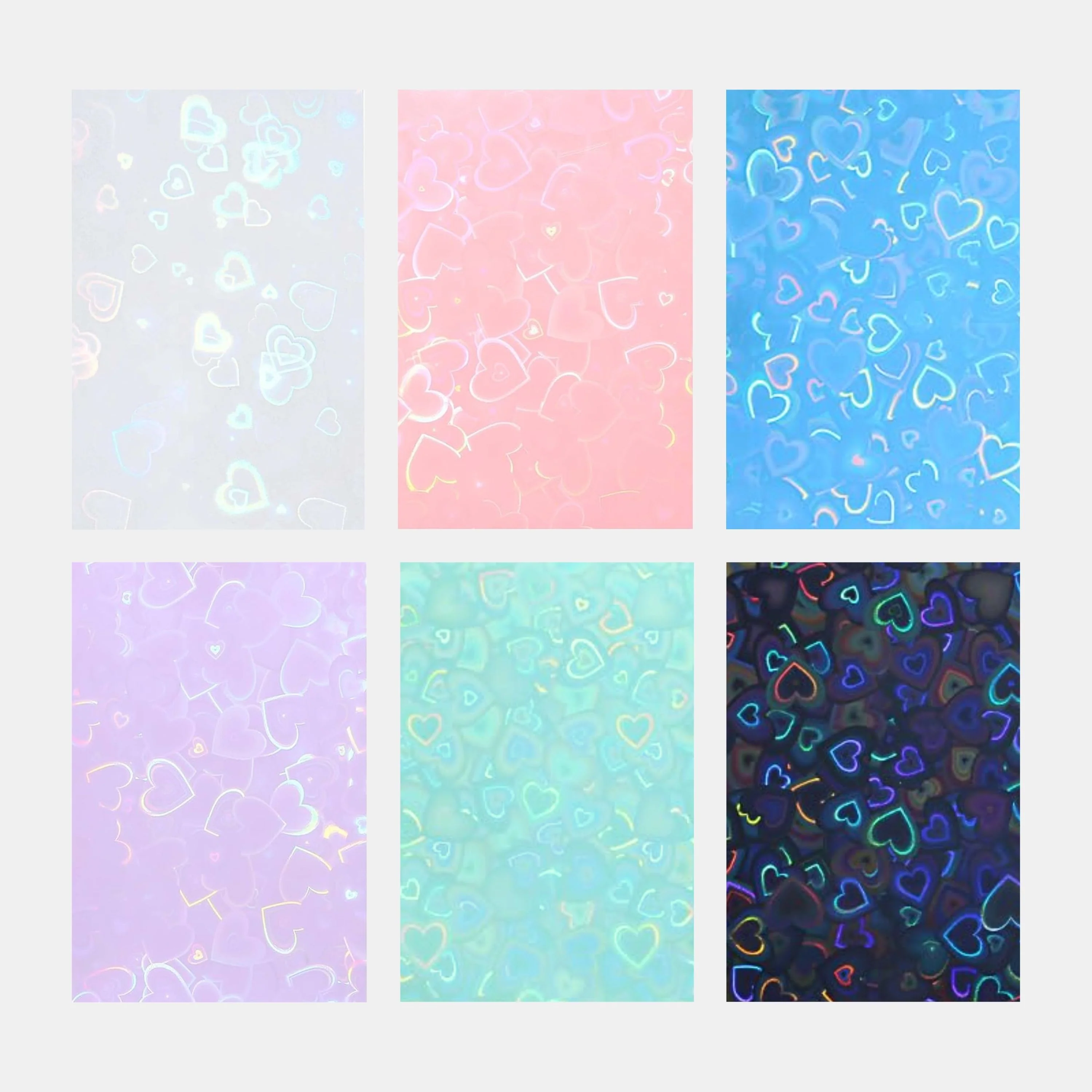 Holographic Photocard Sleeves