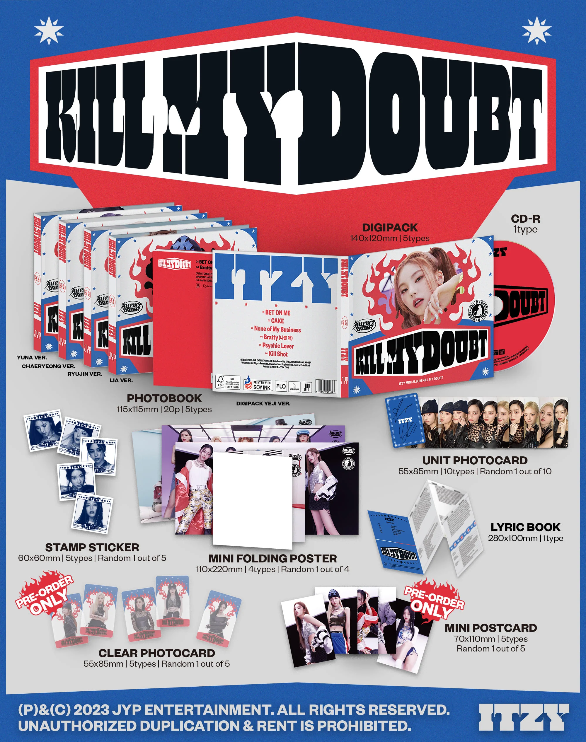 ITZY Kill My Doubt - Random Digipack - Image 2