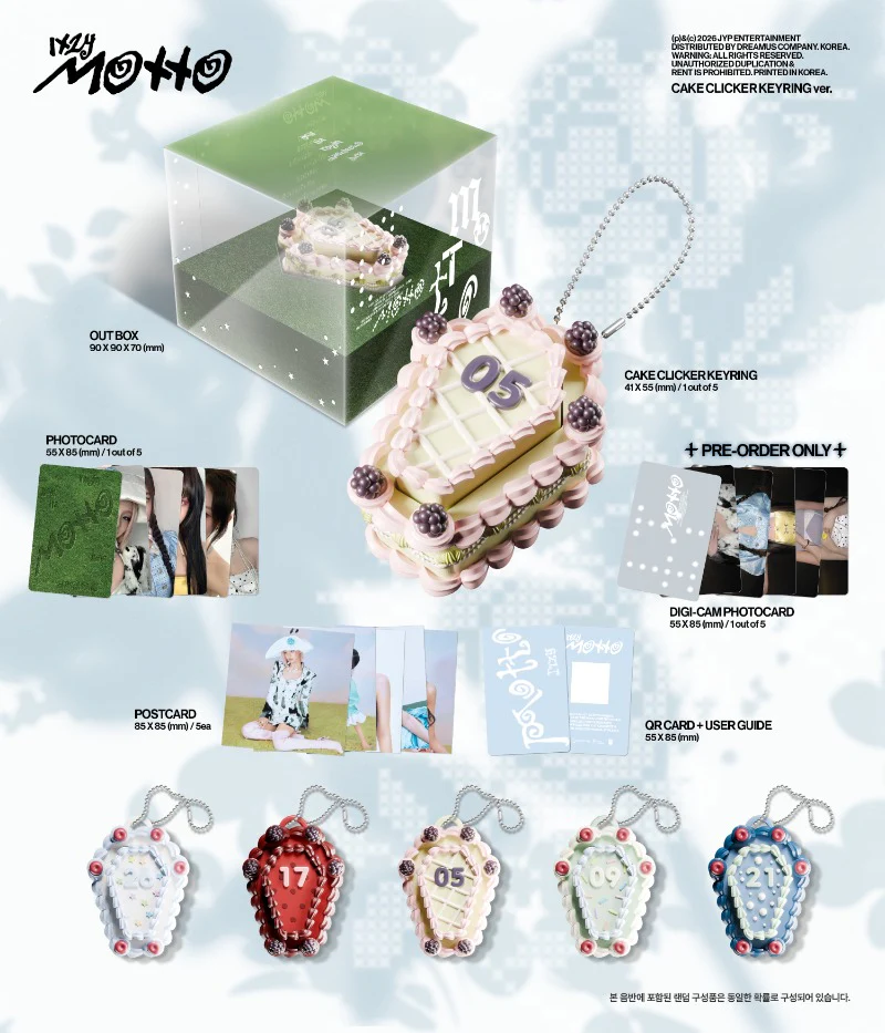 ITZY Motto - Cake Clicker Keyring - Image 2