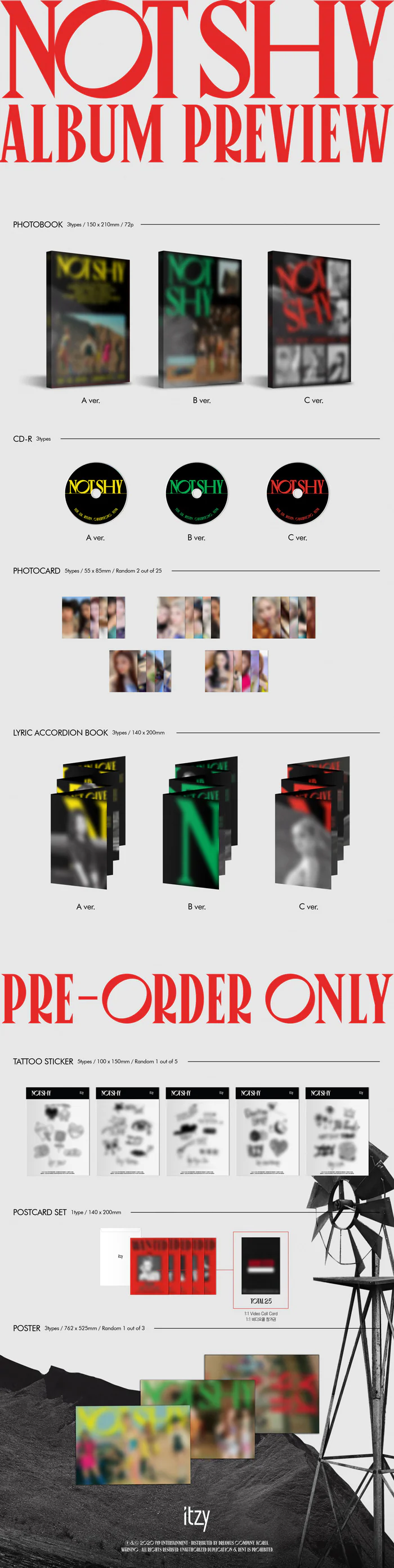ITZY Not Shy - Random ver - Image 2