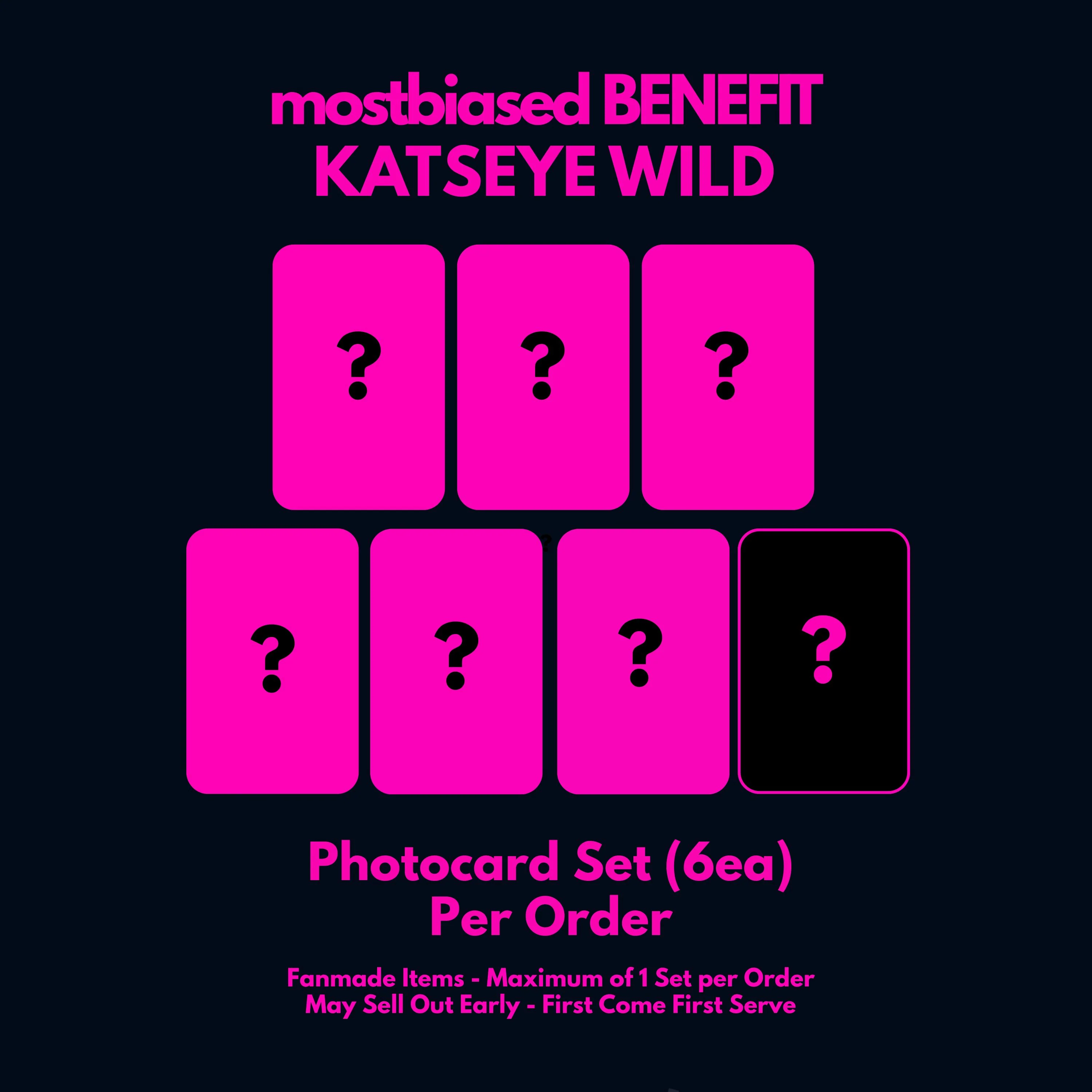 KATSEYE WILD - Random Member + mostbiased BENEFIT - Image 3