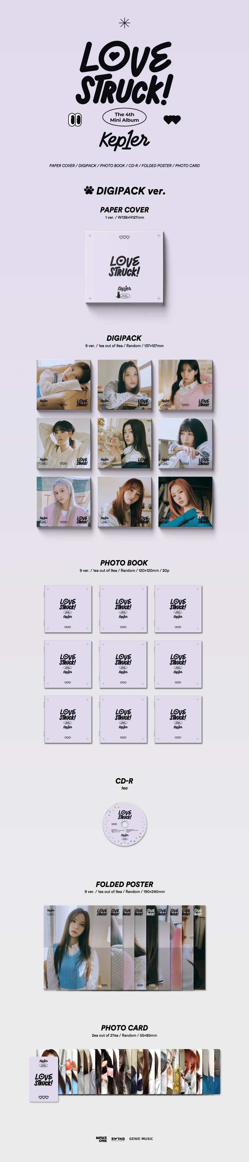 Kep1er LOVESTRUCK - Random Digipack - Image 2