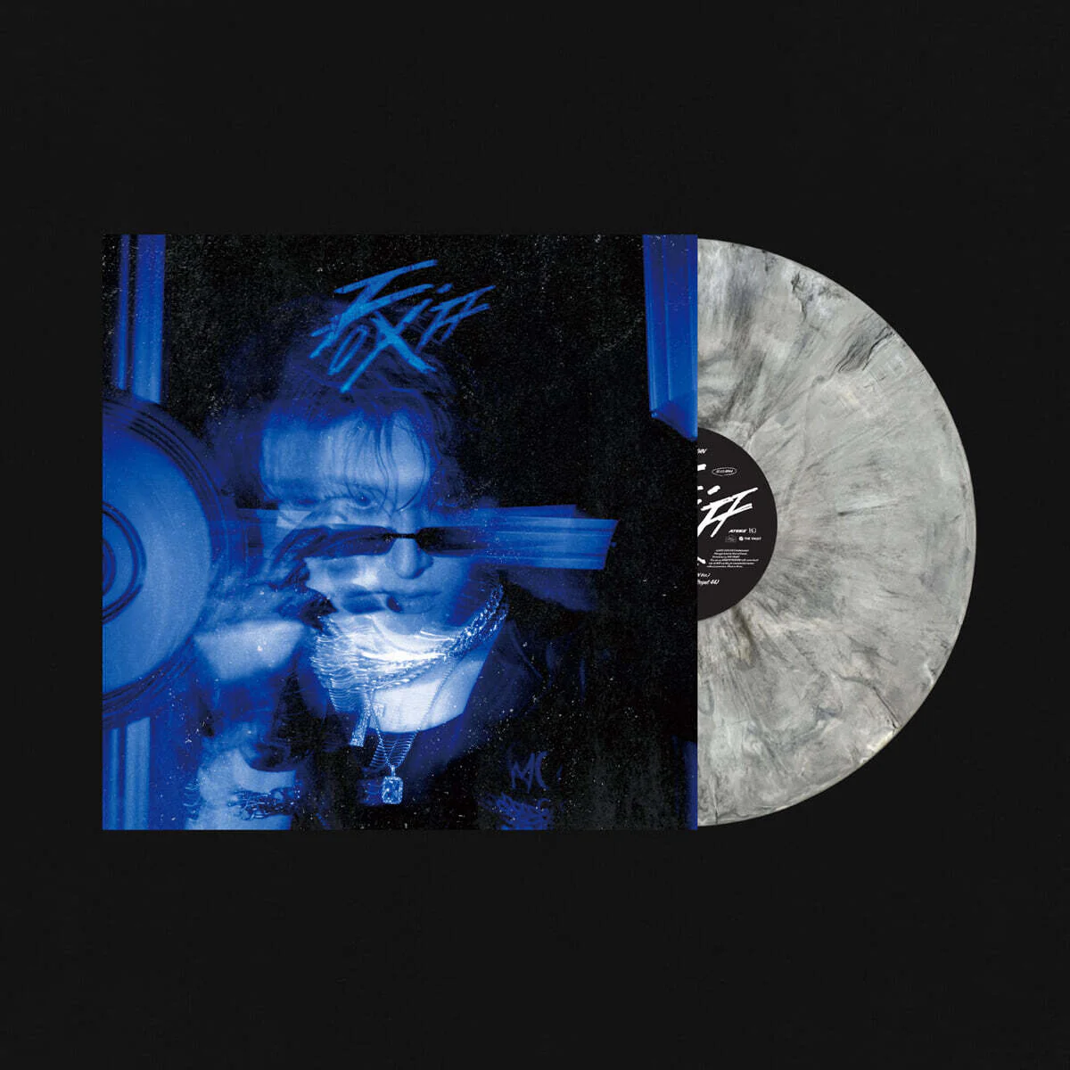 Mingi FIX OFF Desire Project: ORIGIN - Gray & Black Marble Color LP