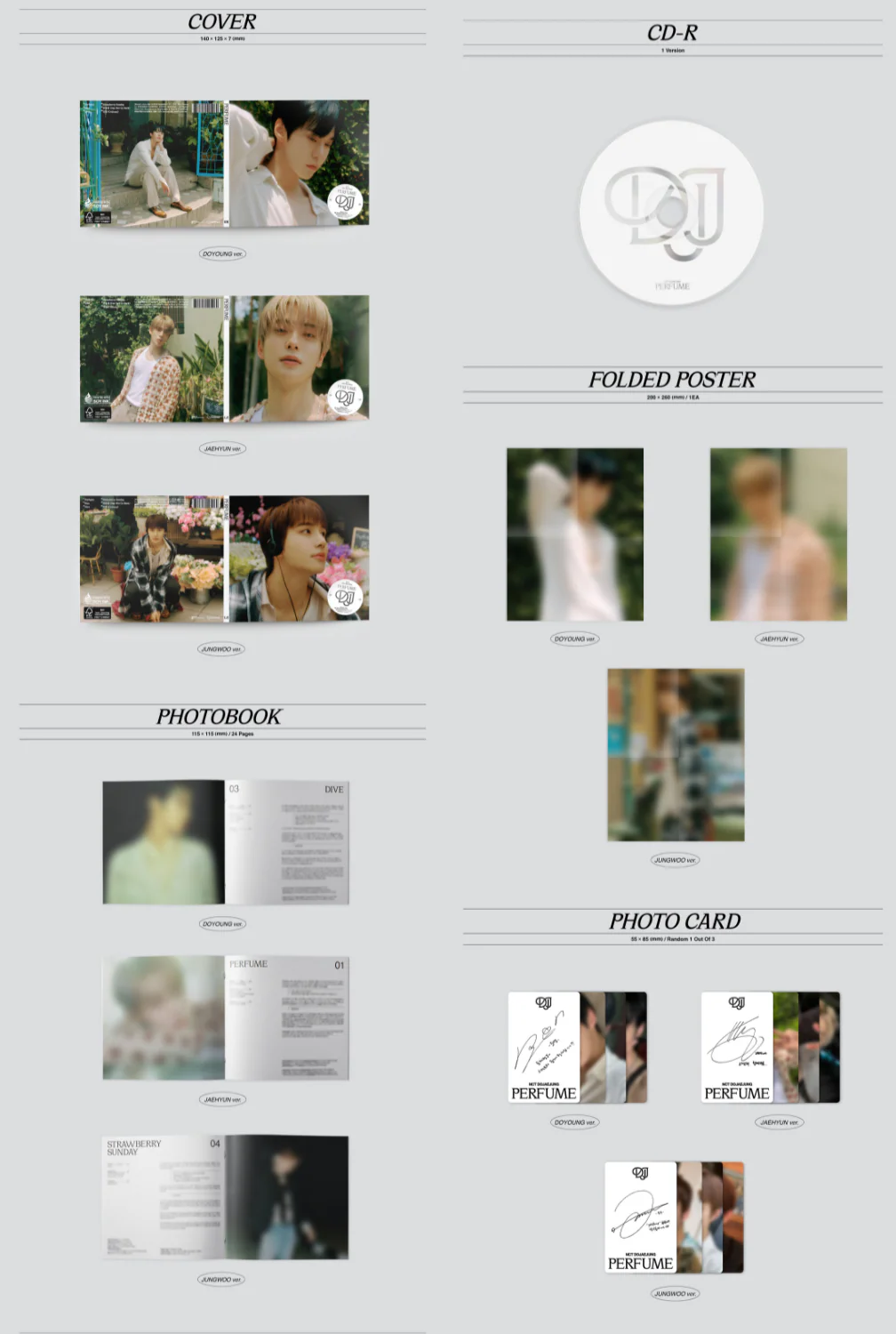 NCT DOJAEJUNG Perfume - Random Digipack - Image 2