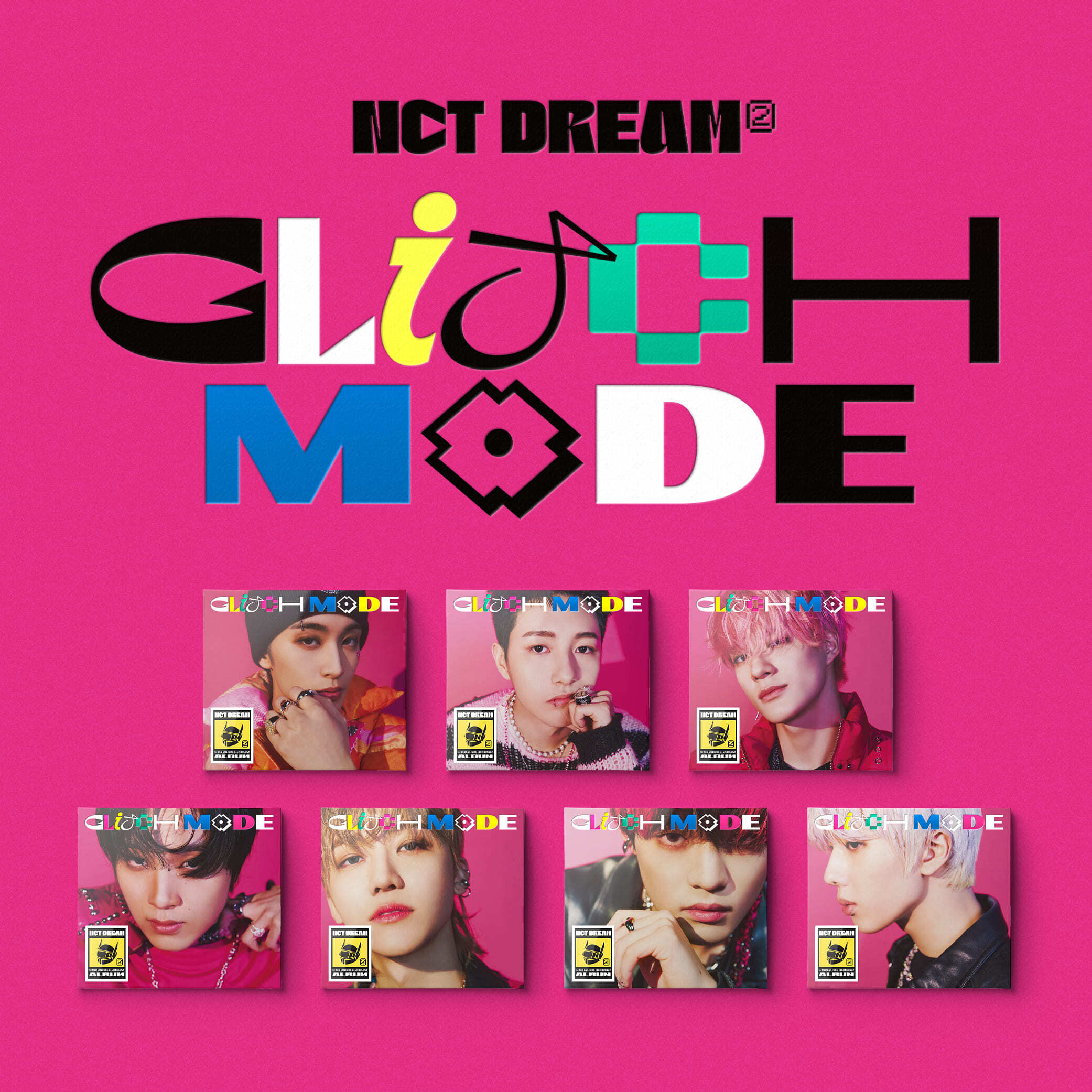 NCT DREAM Glitch Mode - Random Digipack