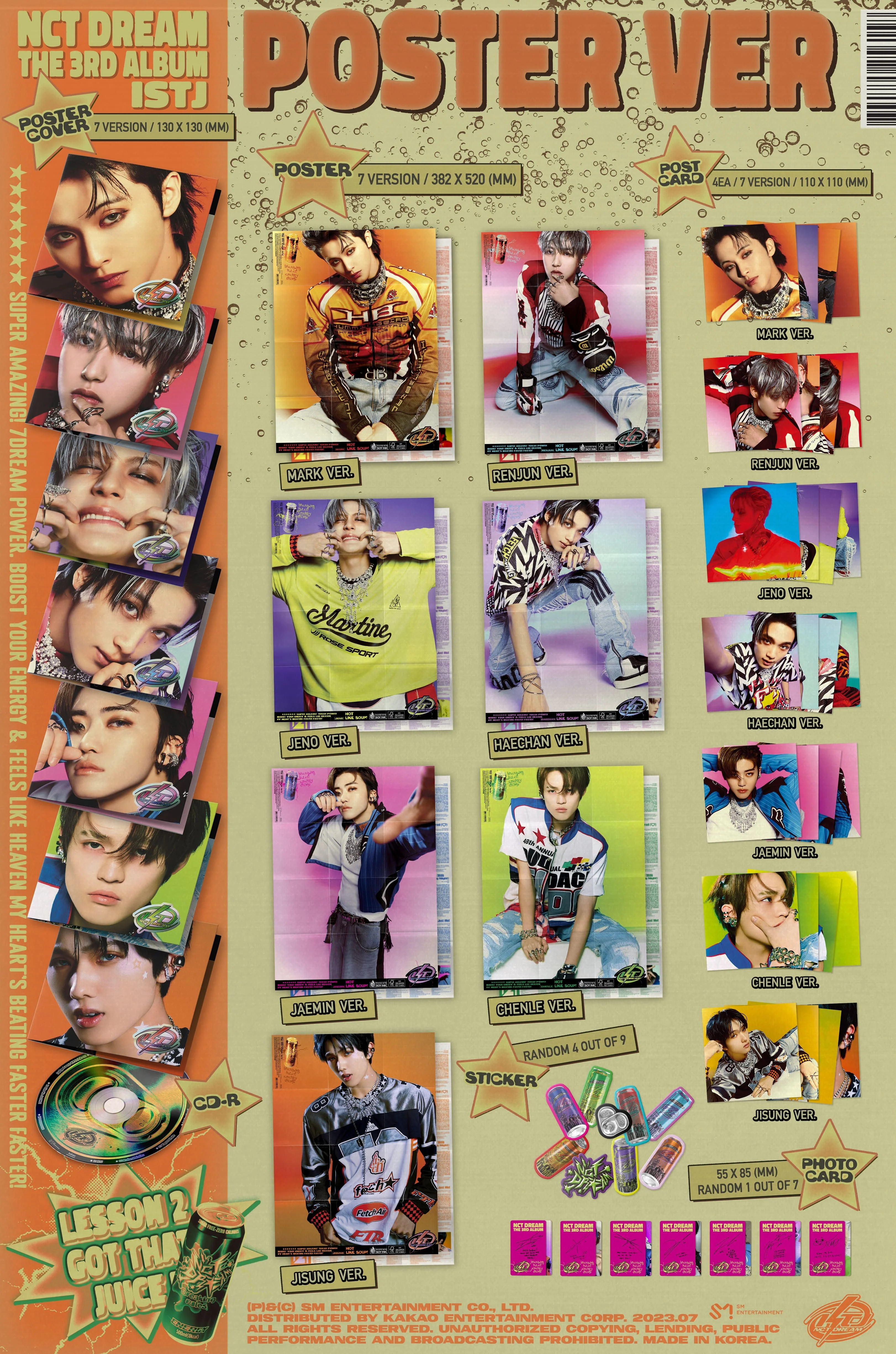 NCT DREAM ISTJ - Random Poster - Image 2