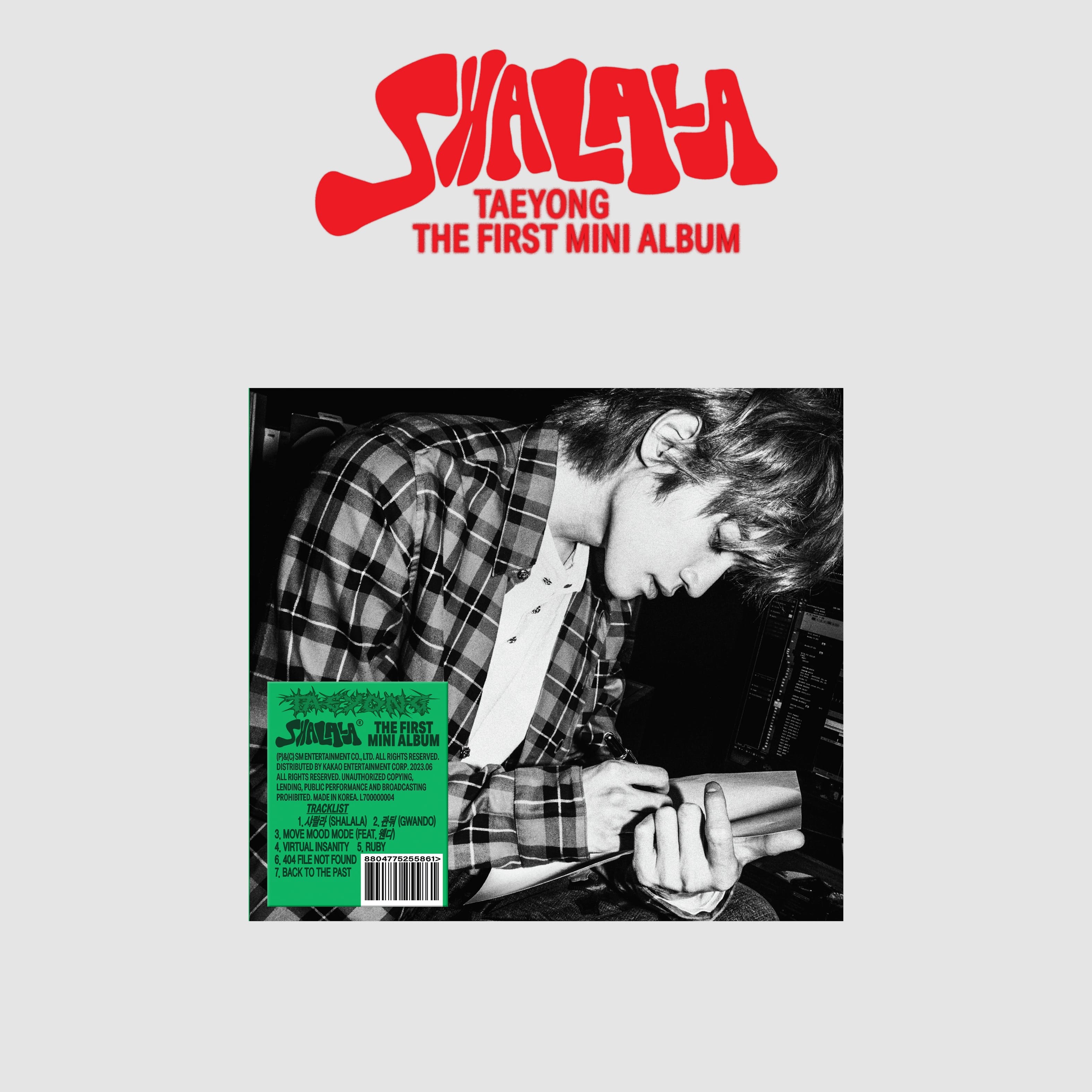 TAEYONG SHALALA - Digipack