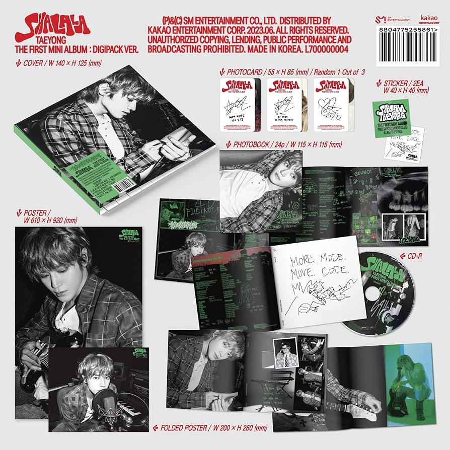 TAEYONG SHALALA - Digipack - Image 2