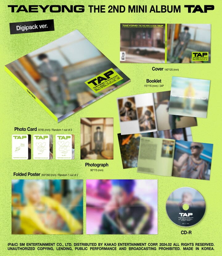 TAEYONG TAP - Digipack - Image 2