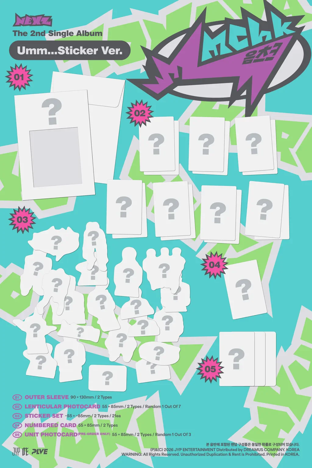 NEXZ Mmchk - Random Sticker - Image 2