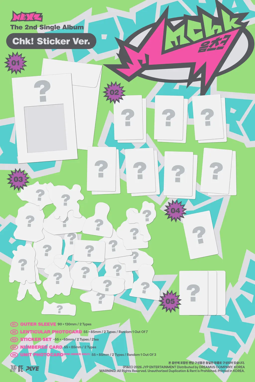 NEXZ Mmchk - Random Sticker - Image 3