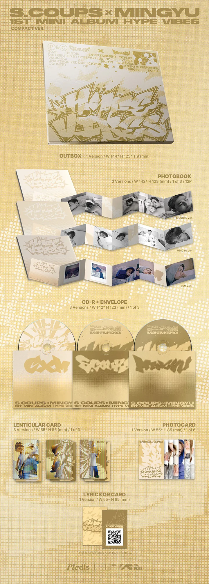 S.COUPS X MINGYU HYPE VIBES - Random Compact - Image 2