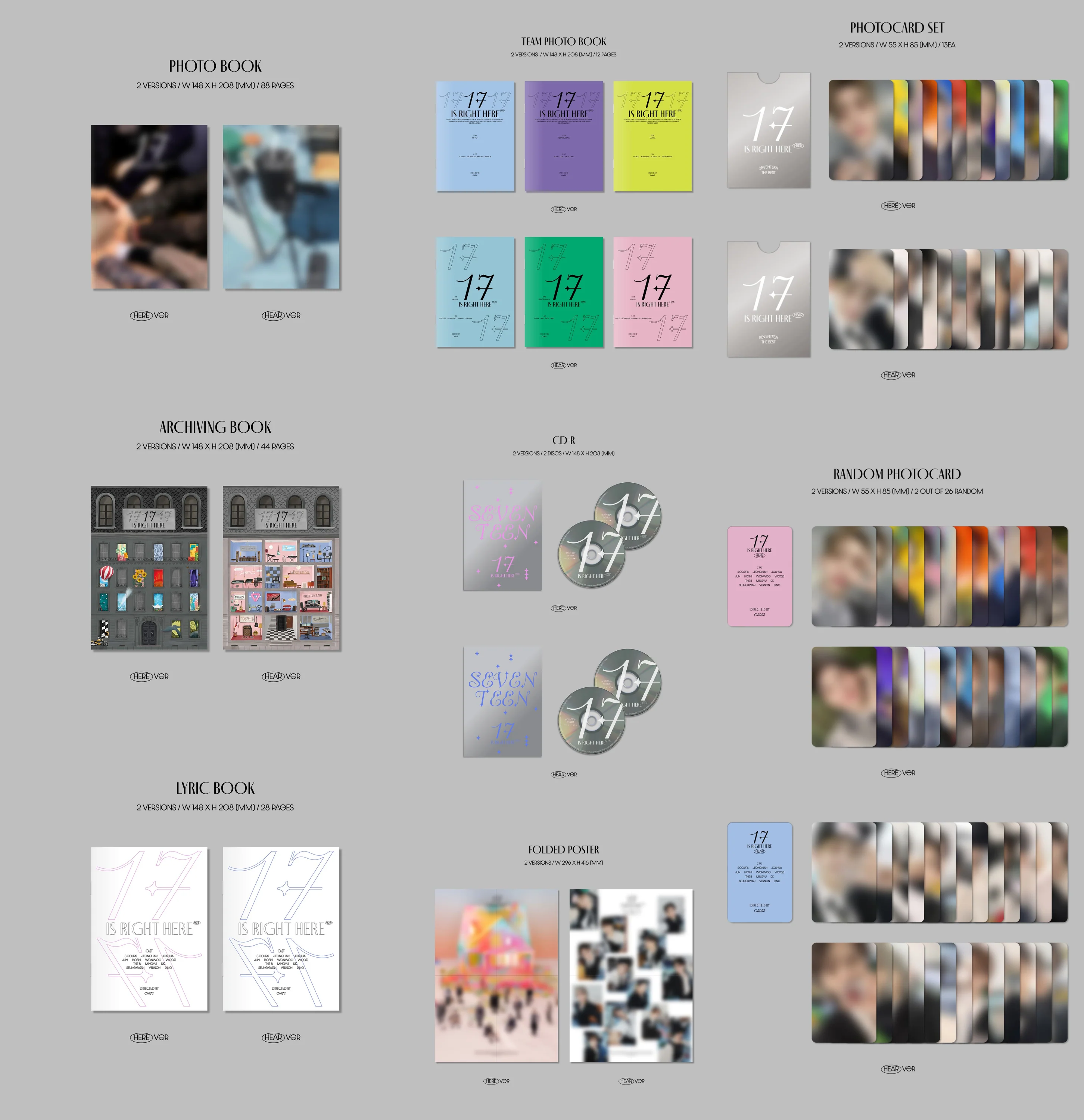 SEVENTEEN 17 IS RIGHT HERE - Random ver - Image 2