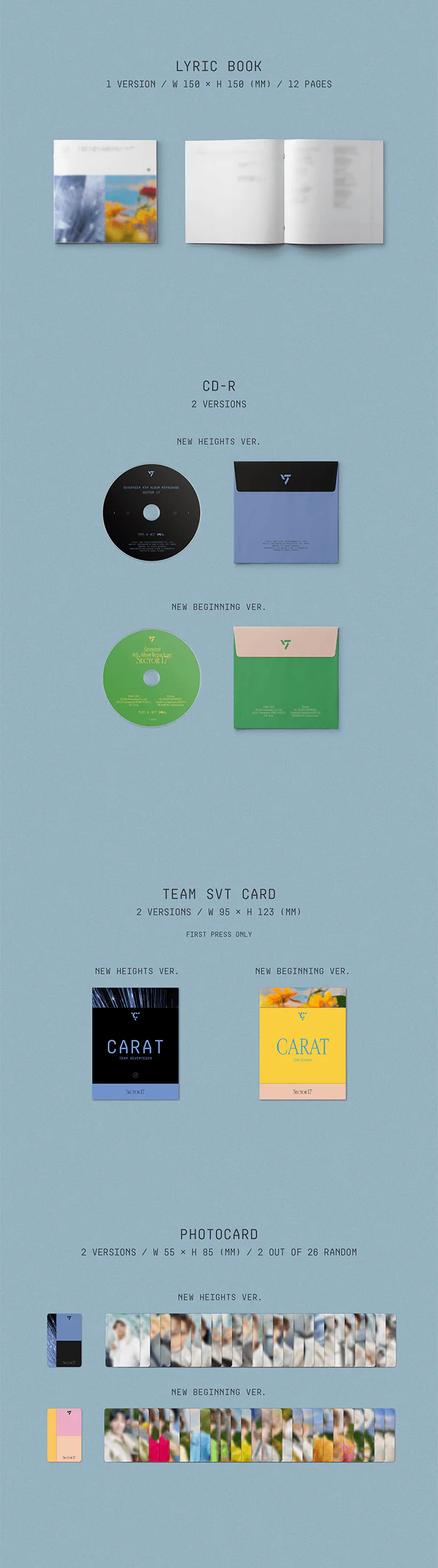 SEVENTEEN Sector 17 - Random ver - Image 3