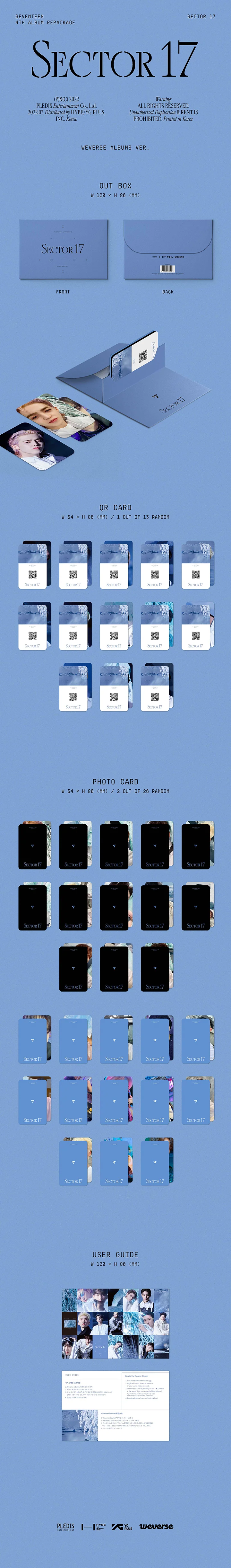 SEVENTEEN Sector 17 - Weverse Album - Image 2