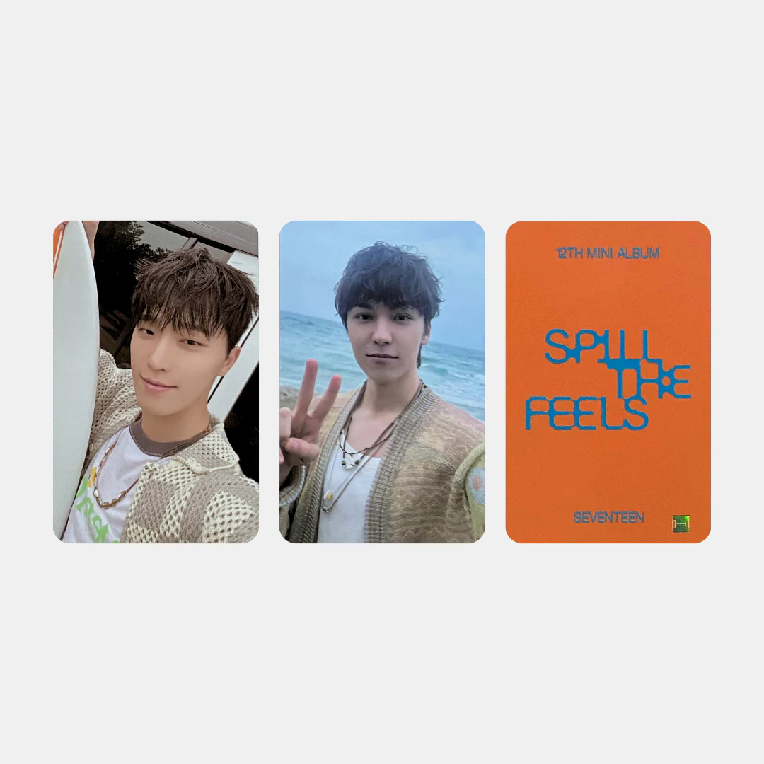 SEVENTEEN SPILL THE FEELS WITHMUU Luckydraw