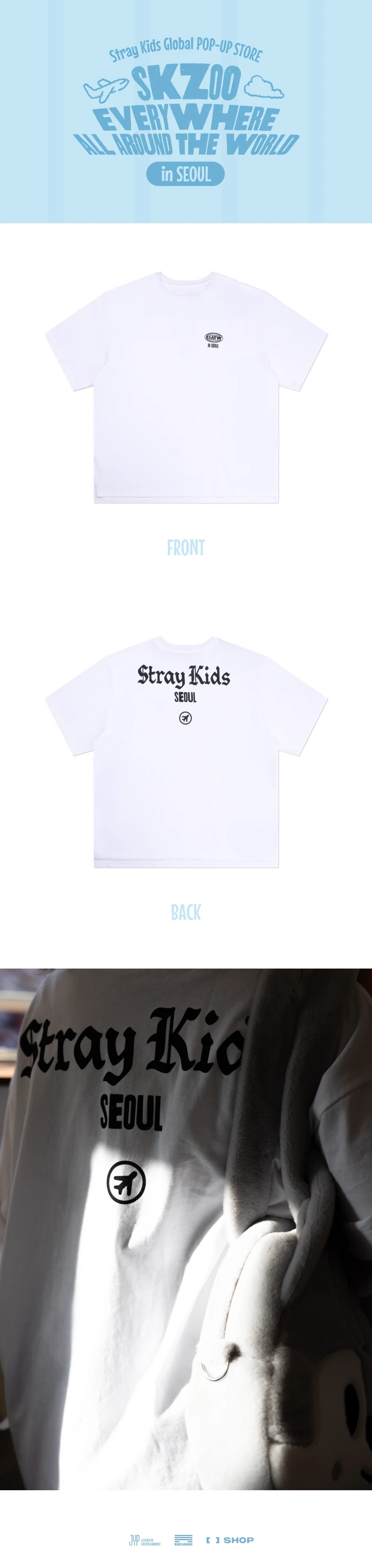 [SKZOO Everywhere All Around The World] T-SHIRT SEOUL ver - Image 2