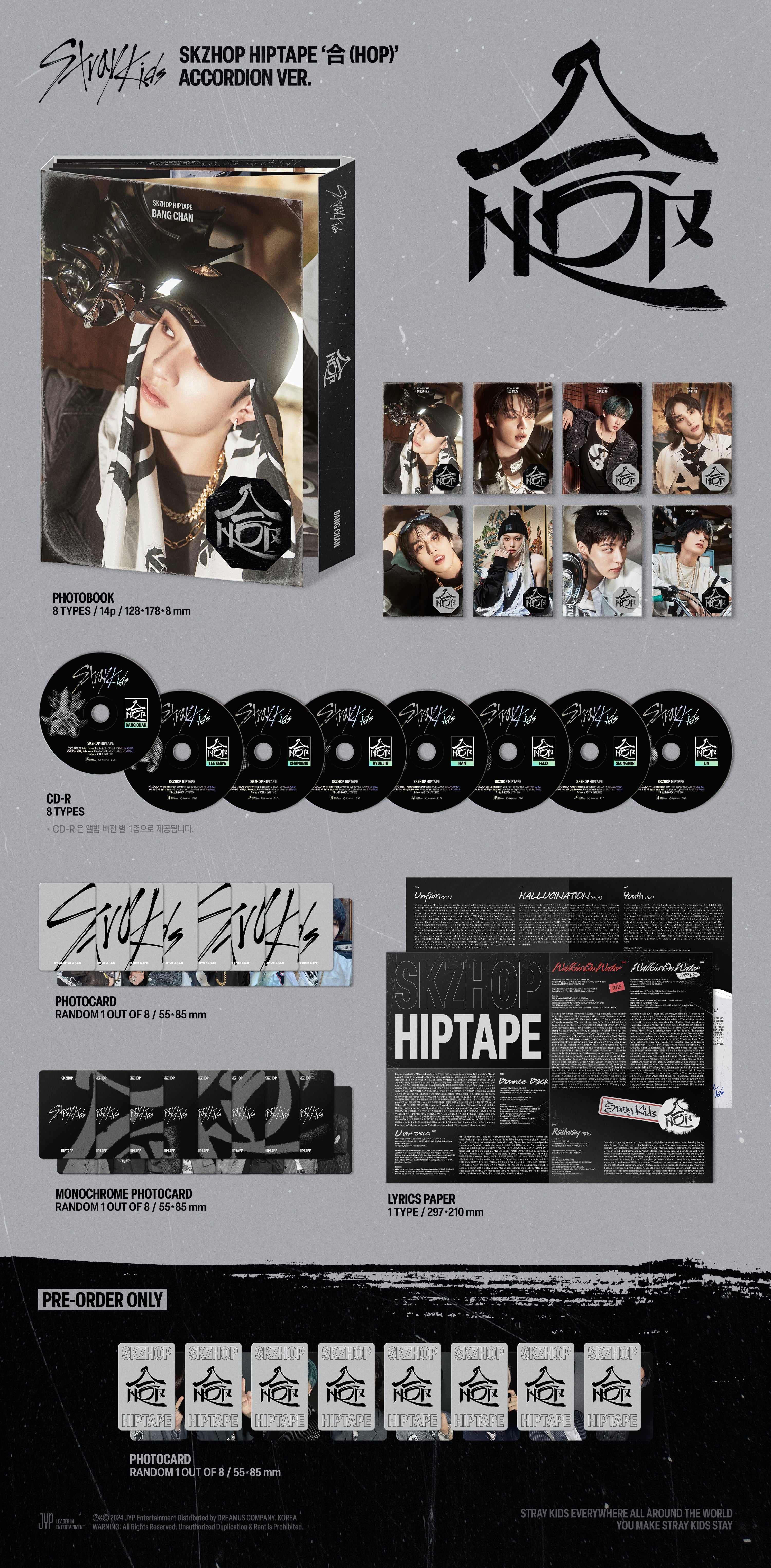 Stray Kids 合 (HOP) - Random Accordion - Image 2