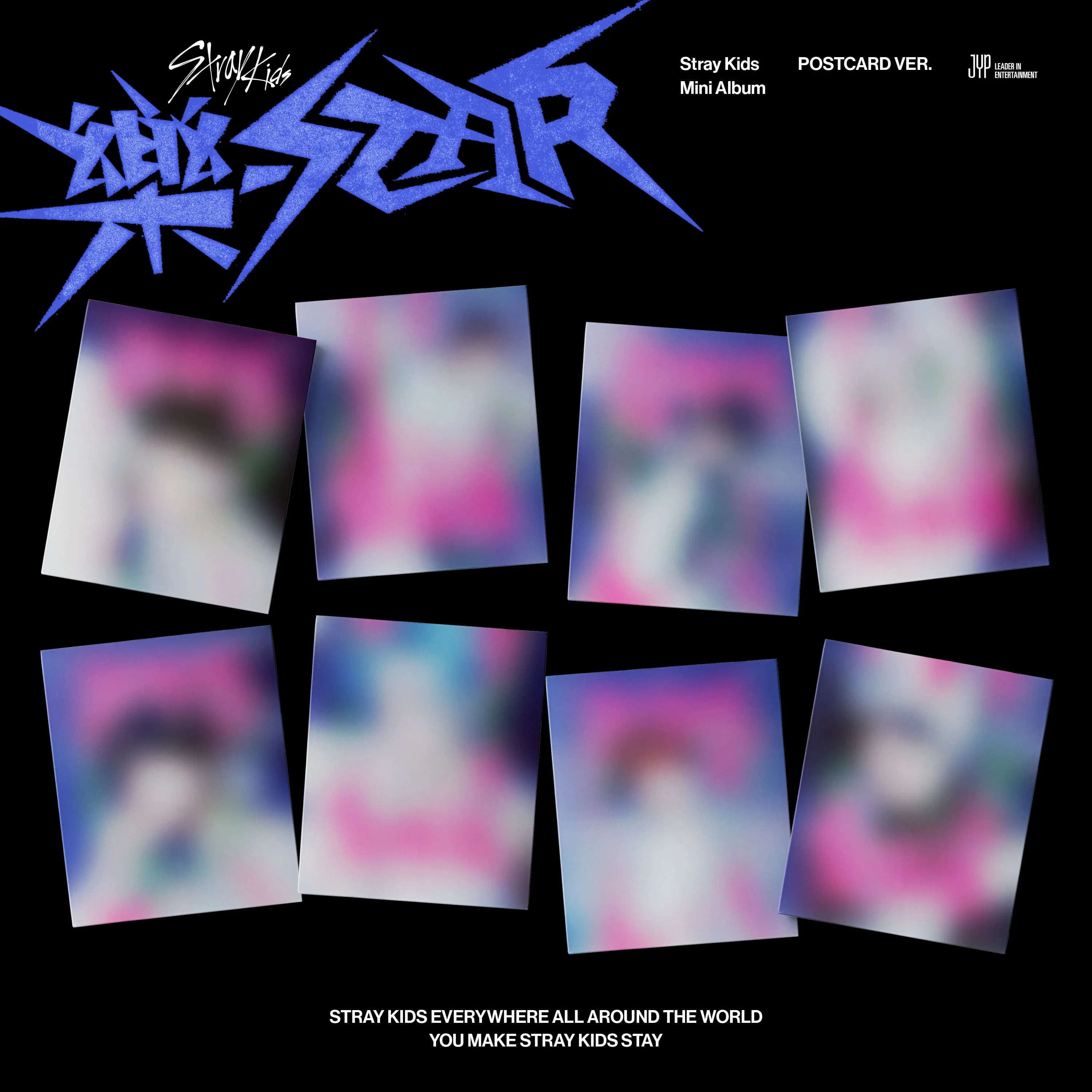 Stray Kids 樂-STAR (ROCKSTAR) - Random Postcard