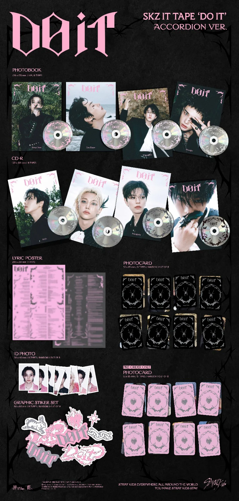 Stray Kids [SKZ IT TAPE] DO IT - Random Accordion - Image 2