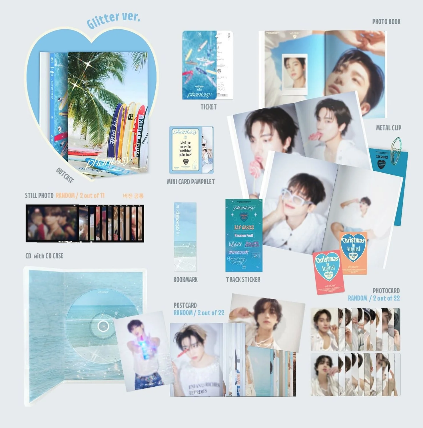 THE BOYZ [PHANTASY] Pt.1 Christmas in August - Random ver - Image 3