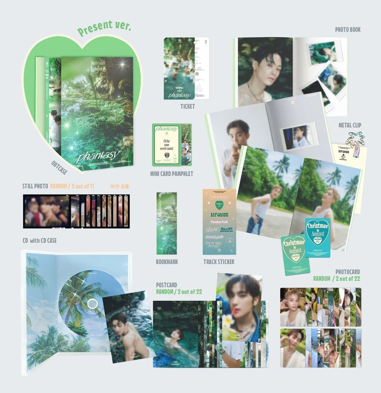 THE BOYZ [PHANTASY] Pt.1 Christmas in August - Random ver - Image 4