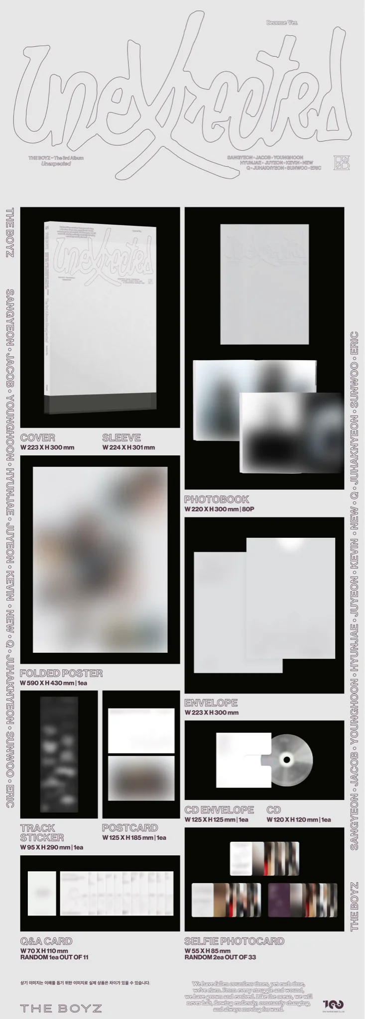 THE BOYZ Unexpected - Random Photobook - Image 3