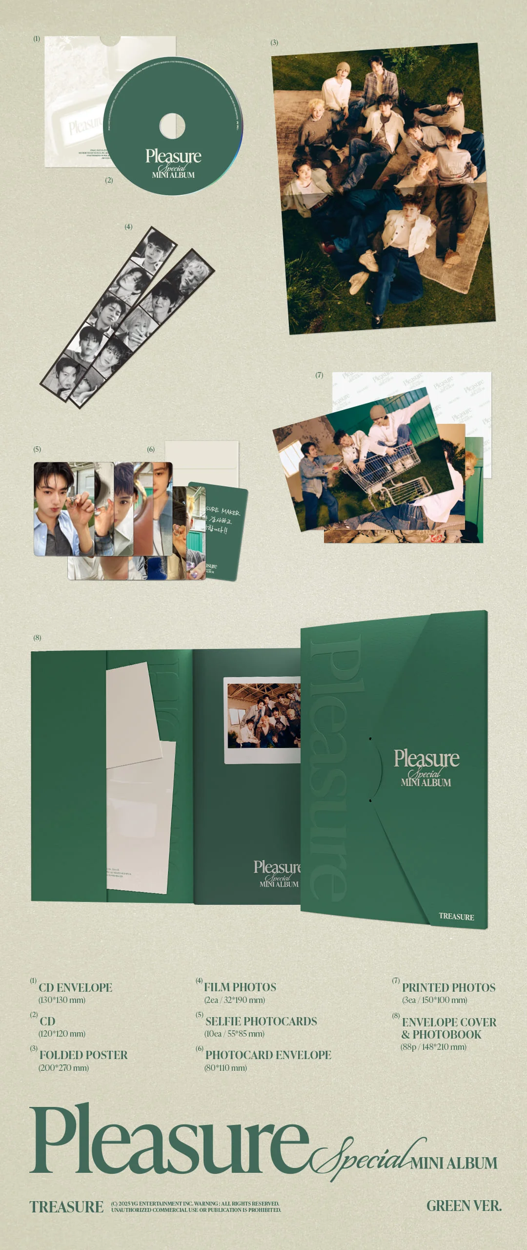 TREASURE PLEASURE - Random ver - Image 3