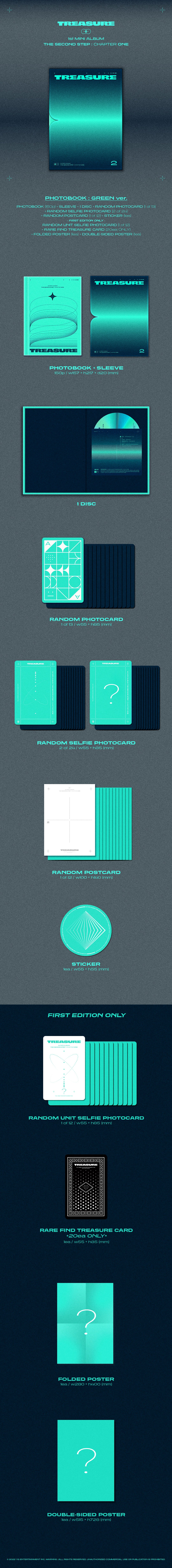TREASURE THE SECOND STEP: CHAPTER ONE - Random Photobook - Image 3