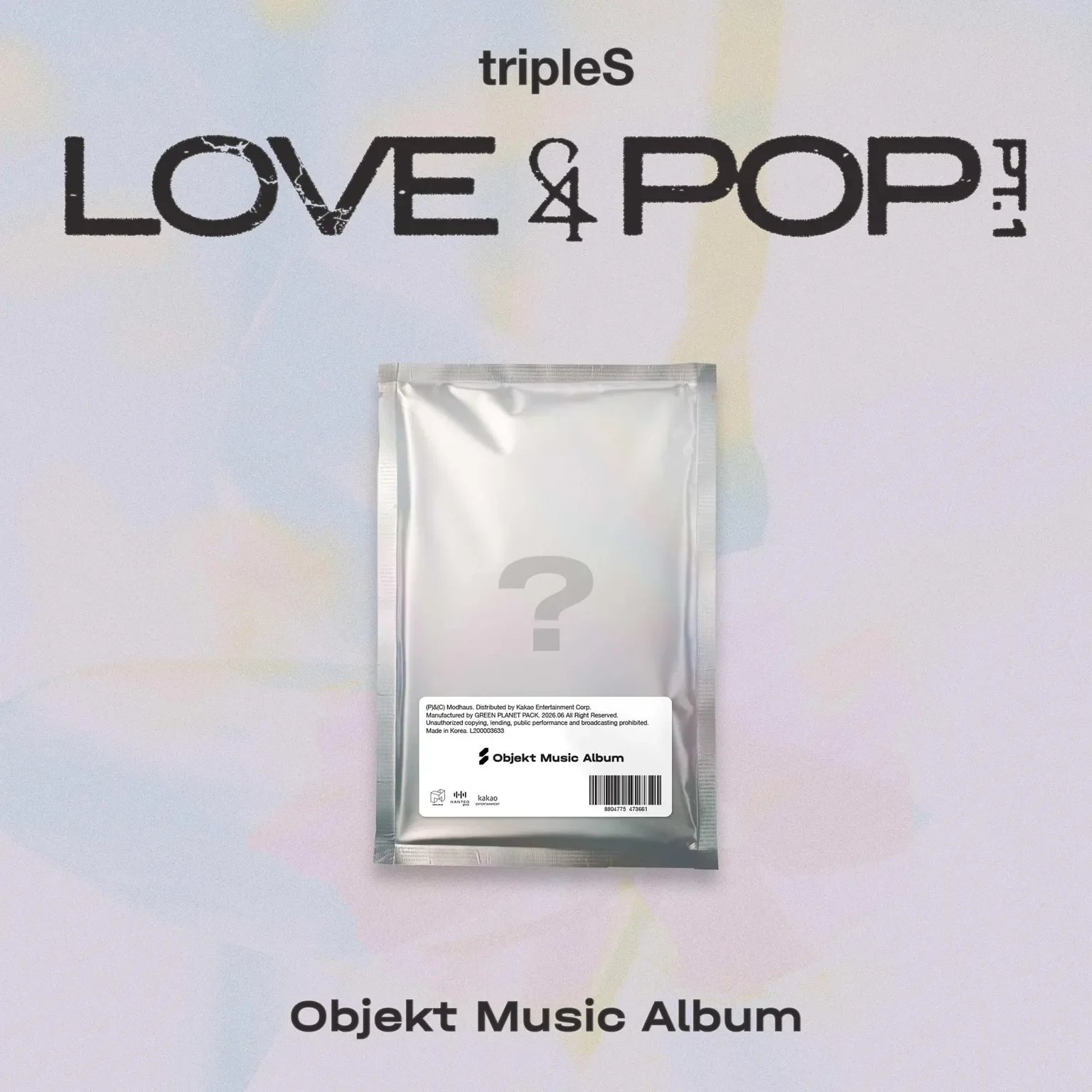 tripleS <LOVE&POP> pt.1 - Objekt Music Album