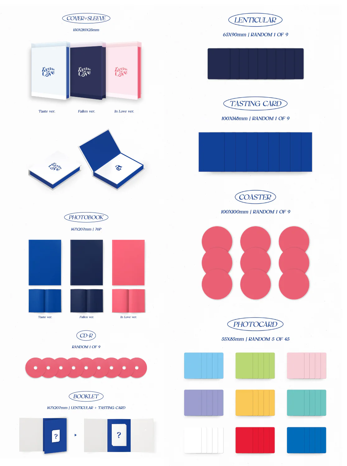 TWICE Taste of Love - Random ver - Image 2