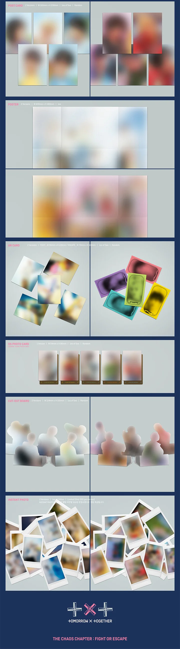 TXT THE CHAOS CHAPTER: FIGHT OR ESCAPE - Random ver - Image 3