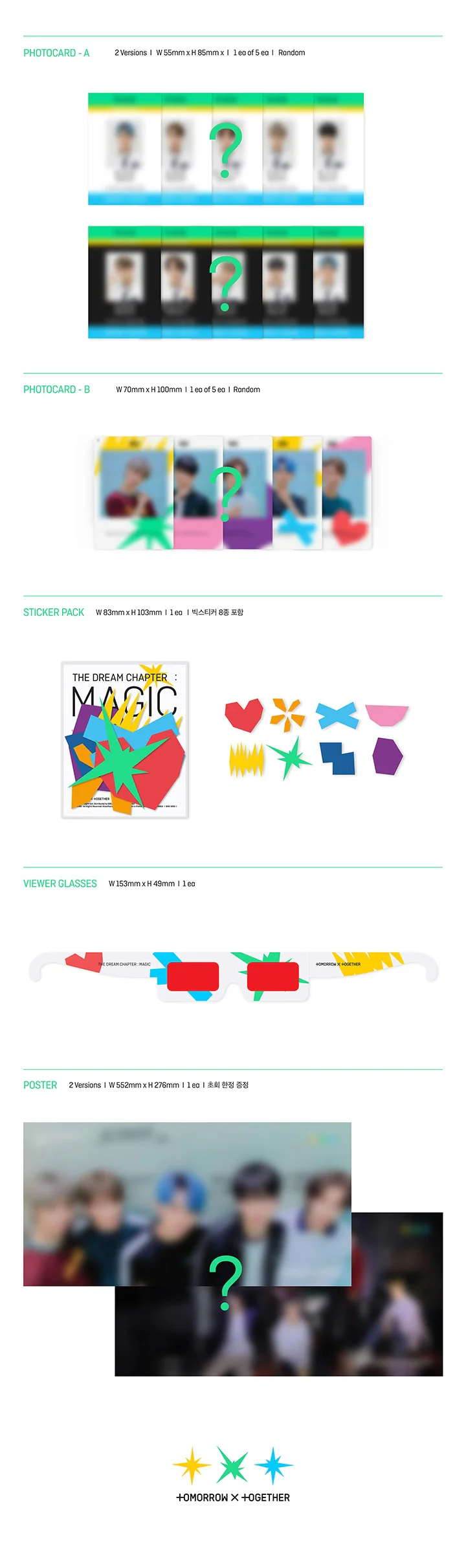 TXT The Dream Chapter: Magic - Random ver - Image 3